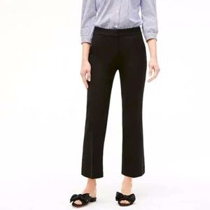 NWT JCrew Linen Hayden Kick Crop sz 10